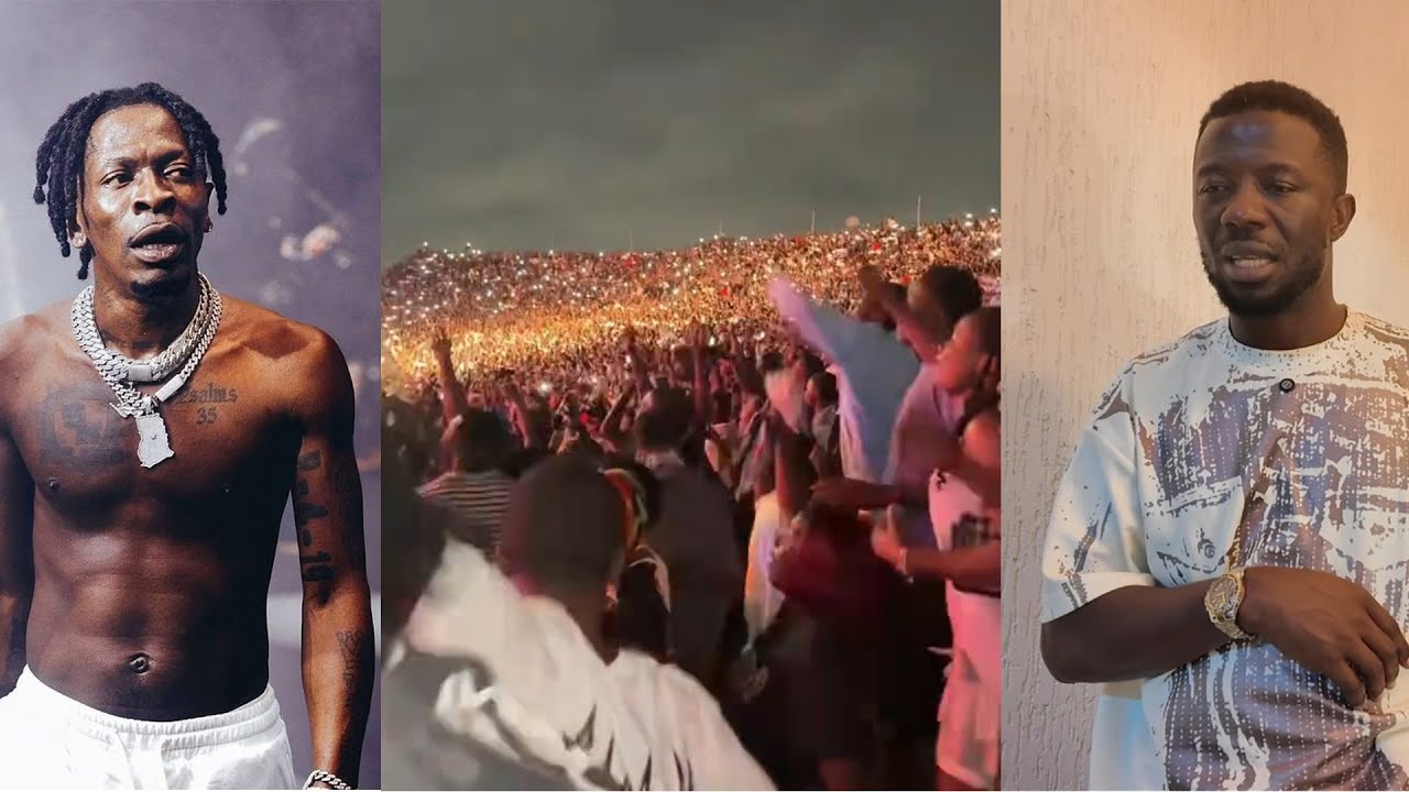 🔥 Kwaku Manu hails SM fans after Shatta Wale’s birthday concert — massive love! 💥 #SM4Lyf 