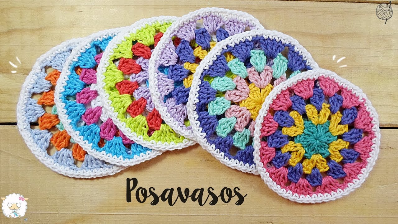 Posavasos a crochet