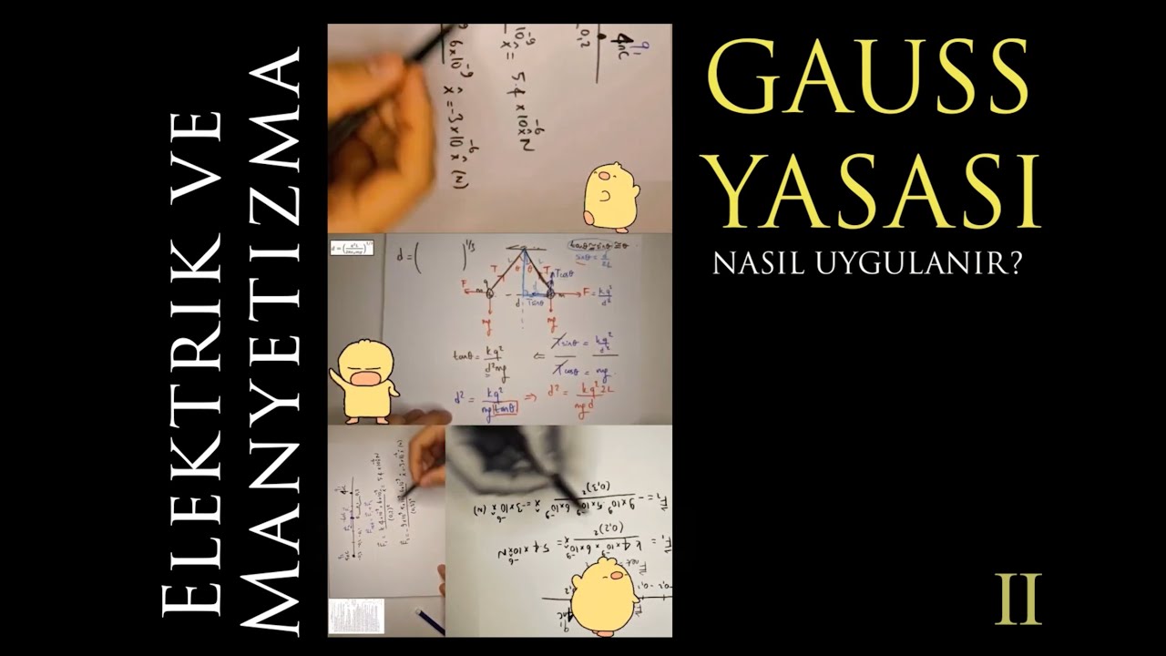 EM10 - GY2: Gauss Yasası | Nasıl Kullanılır?