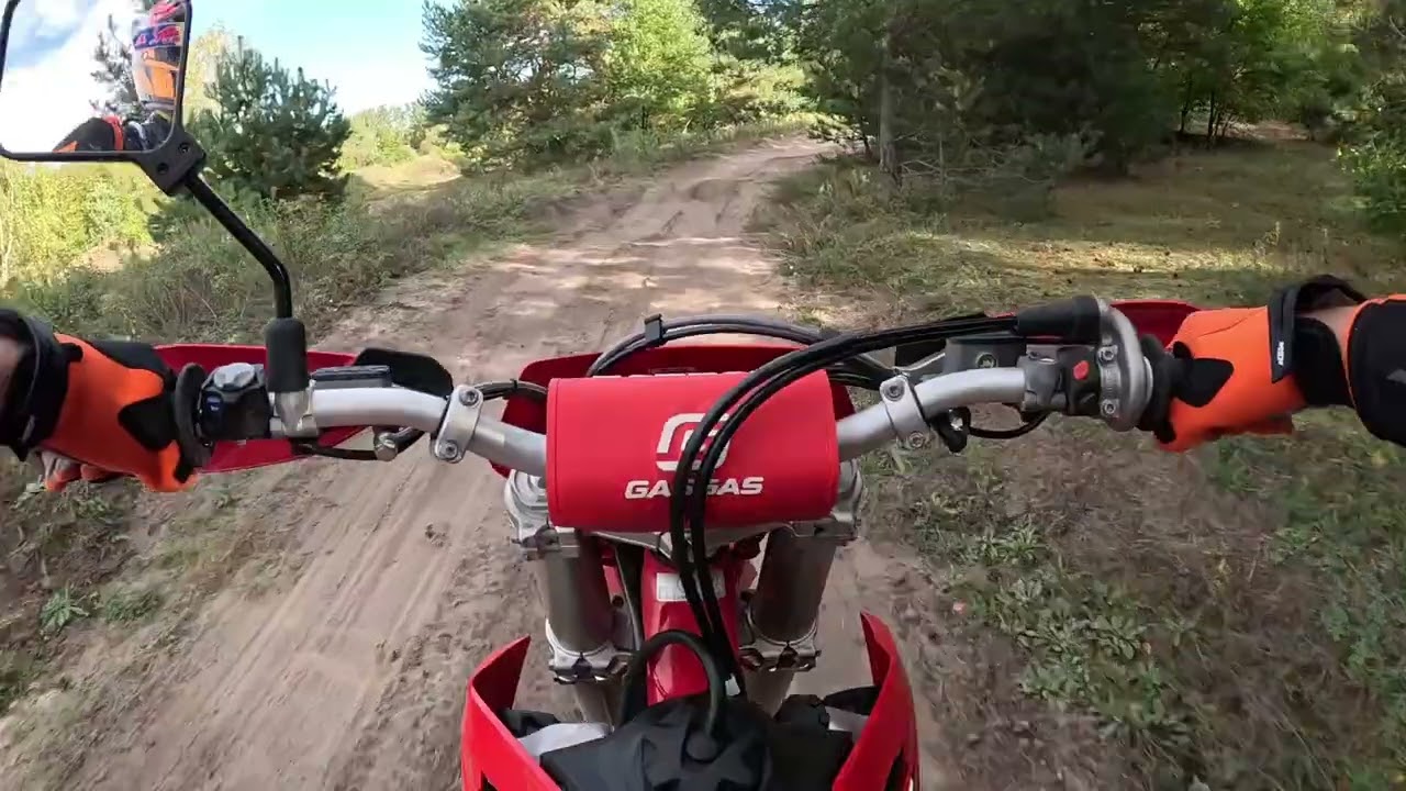 Poranna lekka przejażdżka GasGas EC 500F. 7MH