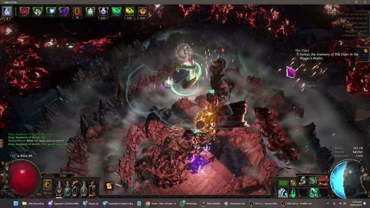 Tawhoa Shaman Pure Spectre Poison Build Path of Exile 3.24 | Wraithlord Helmet