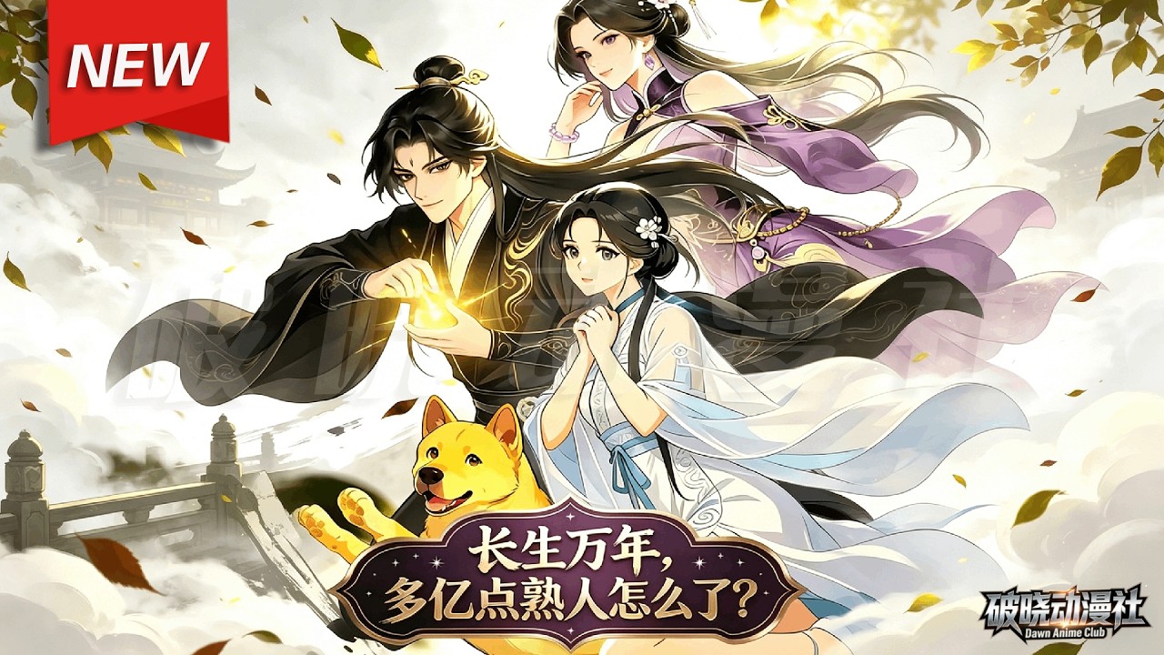 MULTISUB📢新番上线《长生万年，多亿点熟人怎么了？》第1~60集丨遭师门放逐，归族后显老祖真身，借胎珠力量助陈家崛起，人榜掉马惊艳全太玄界！#漫剧 #破晓动漫社