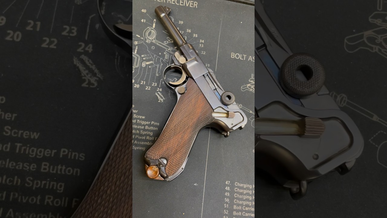 P08 Luger 7.65mm (load & unload)