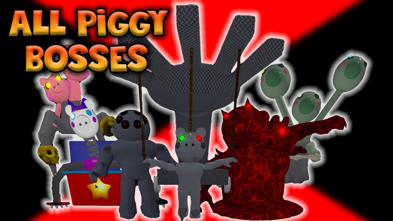 ROBLOX PIGGY ВСЕ БОССЫ ГЛАВА 12 ИДЕИ (Витрина пользовательских персонажей) | Piggy Roblox