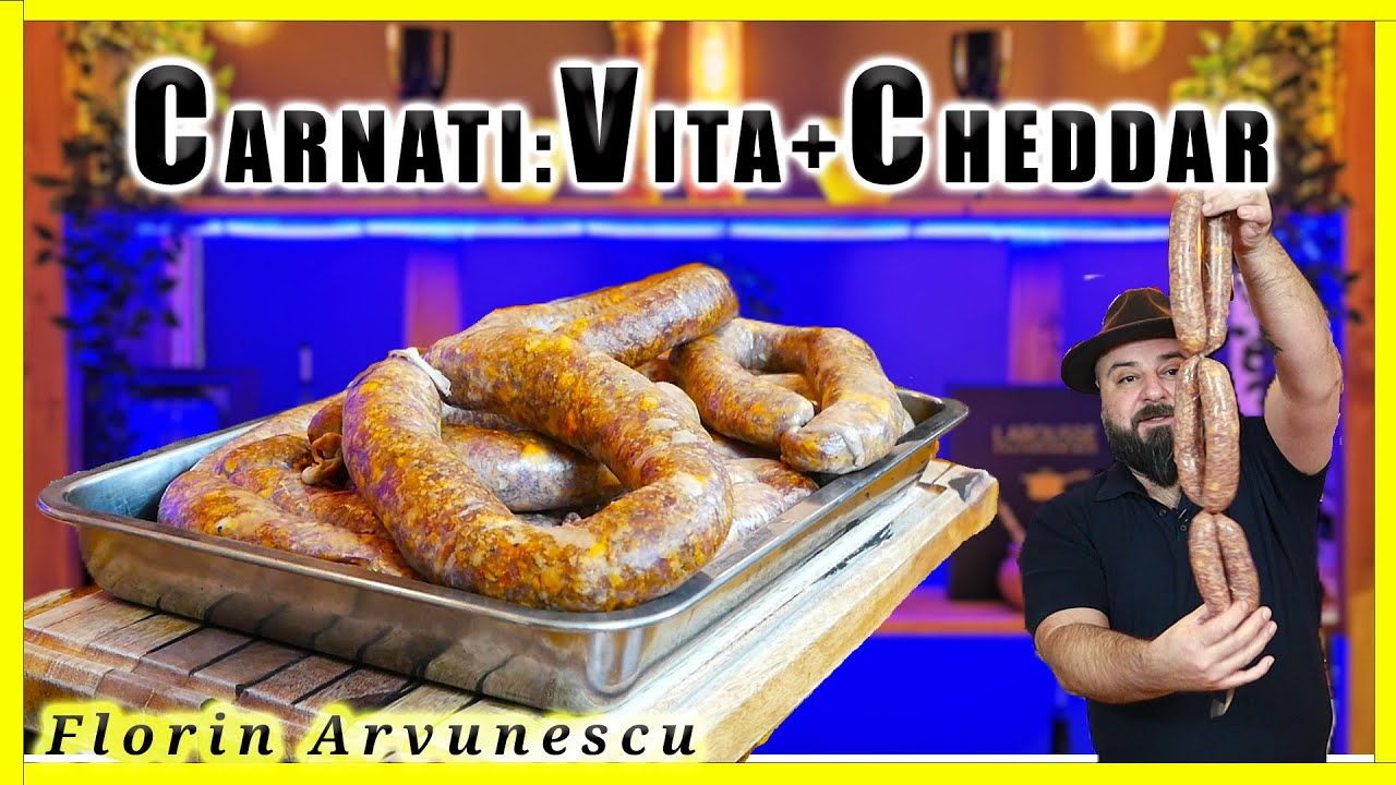 Carnati din Carne de Vita Black Angus si Branza Cheddar - @Casa Angus