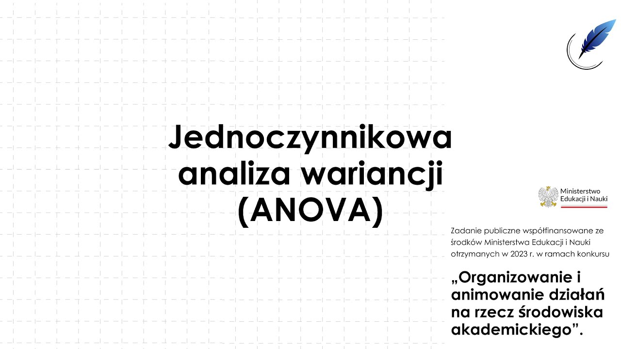 Nawigator: Jednoczynnikowa Analiza Wariancji (ANOVA)