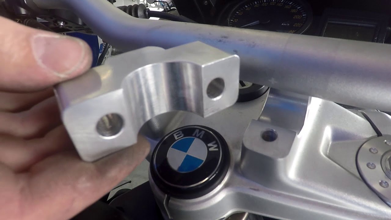 Lenkererhöhung Handlebar Risers BMW F800R (2009-2014) by HORNIG