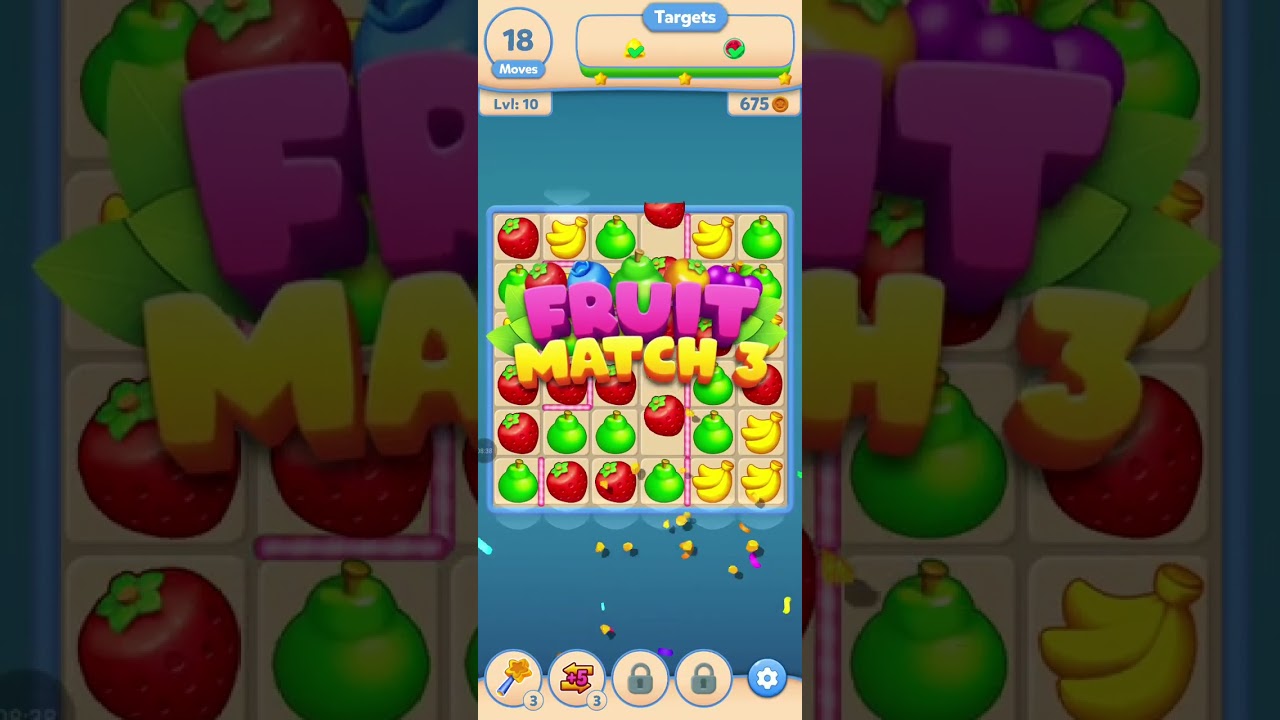 Fruits Match 3! New! Game!