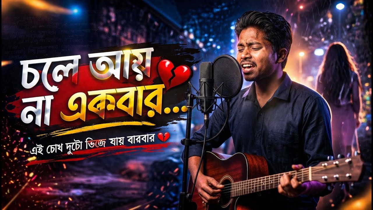 Shesh Chithir Kanna | Bangla Sad Love Song | Heart Touching Gaan | Pure Voice Sujit
