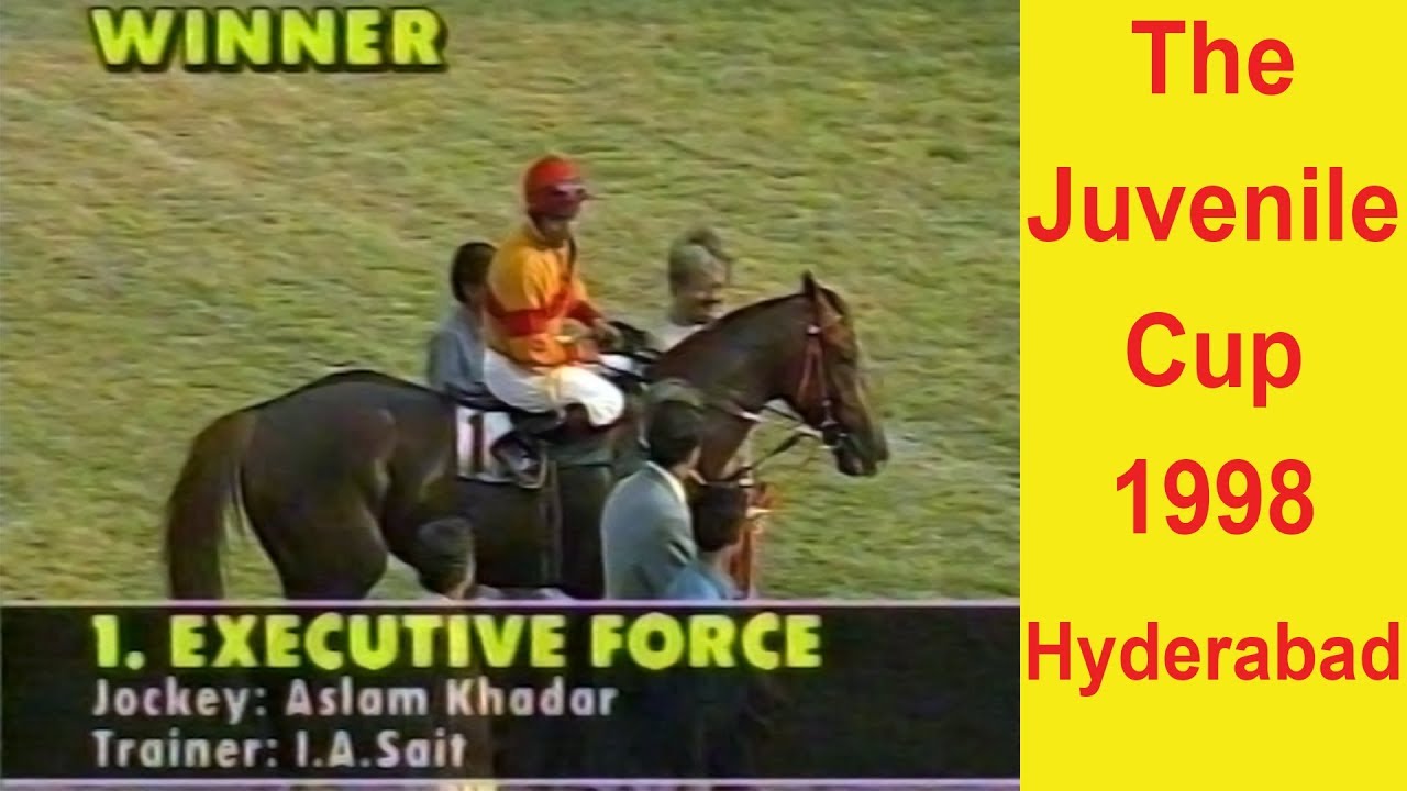 Executive Force with Aslam Kader up wins The Juvenile Cup 1998