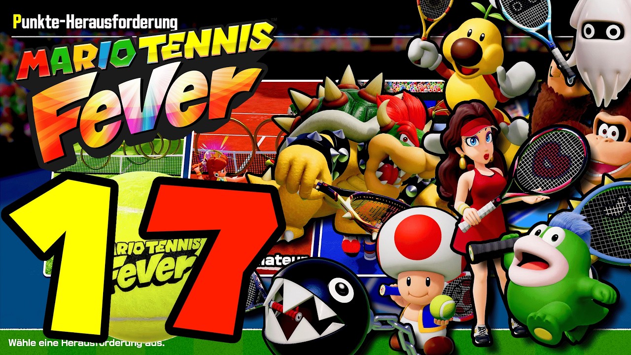 Mario Tennis Fever #17: Ko-op Ringschießen im Spezialmix