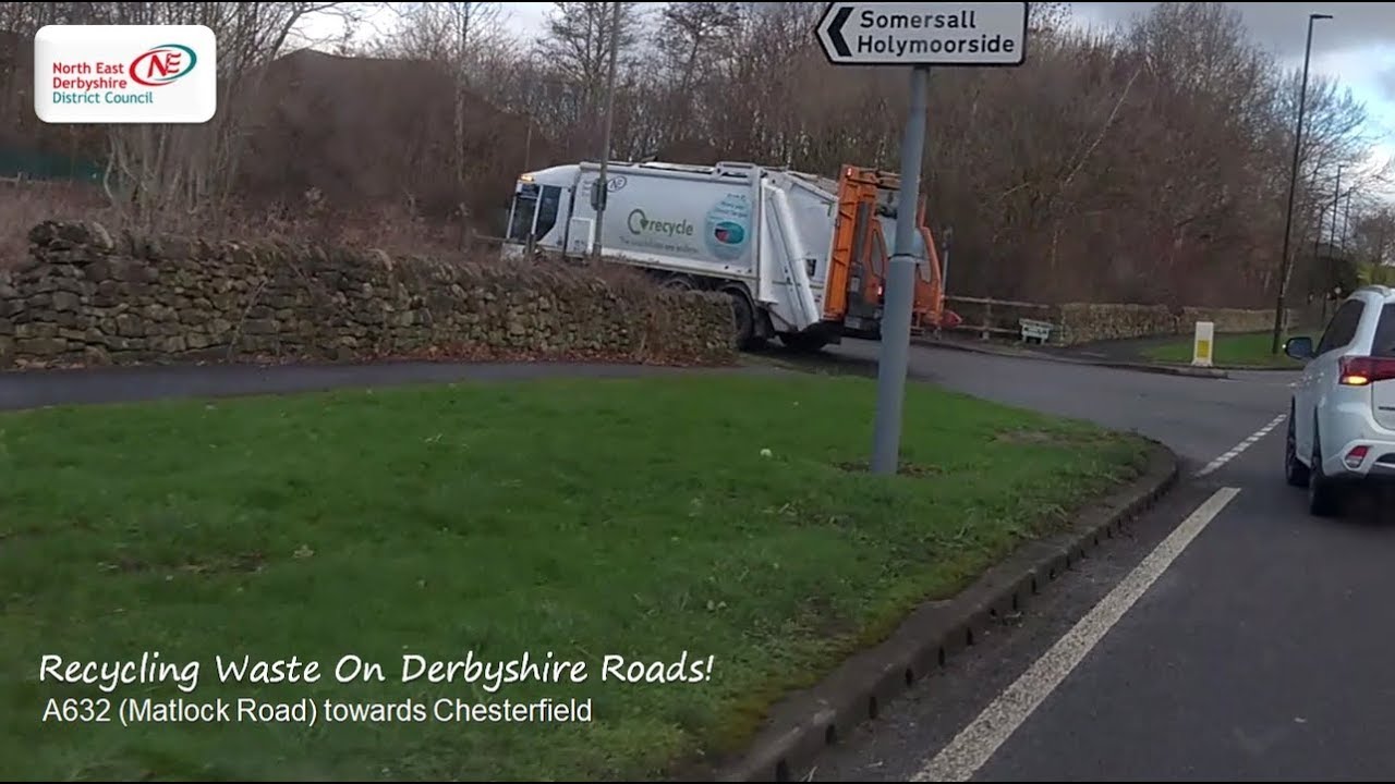 Recycling Waste On Derbyshire Roads! Feb 2019