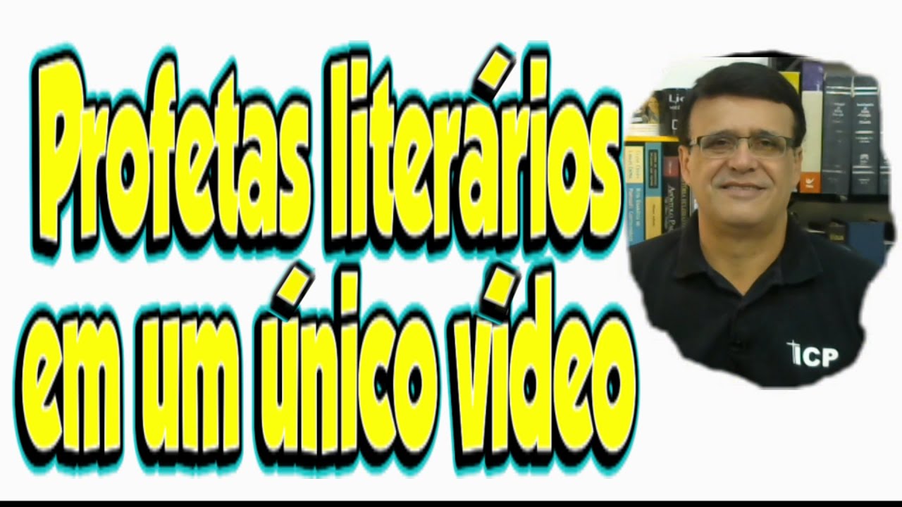 Cronologia dos profetas literários - Vídeo completo.
