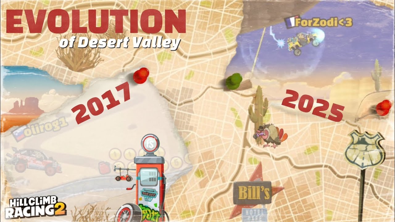 HCR2 EVOLUTION of DESERT VALLEY 🏜 | 2017 - 2025 😱