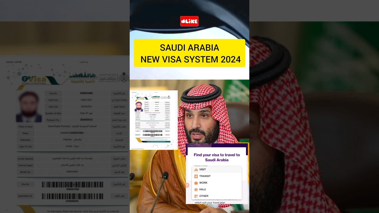 2024 Saudi New Visa Rules Change #saudivisa2024 #visa #saudivisarules2024 #shorts #pardesiflight |