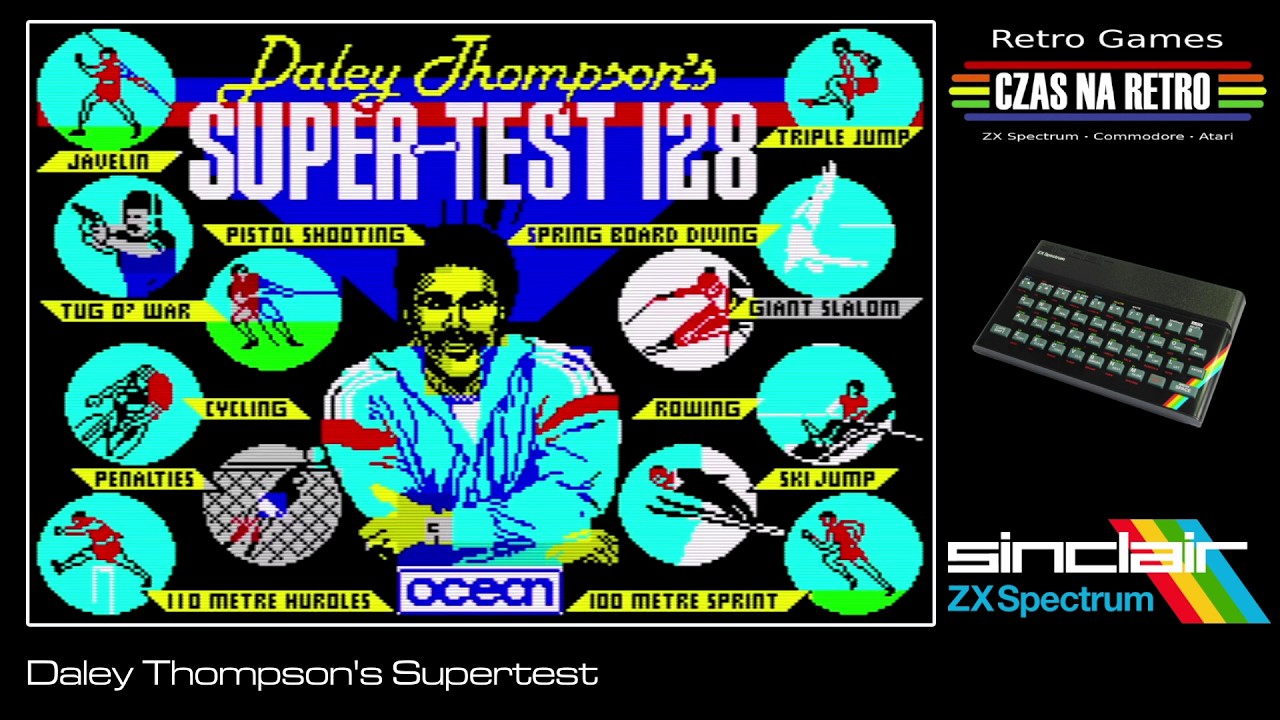 Daley Thompson's Supertest (1985) - ZX Spectrum