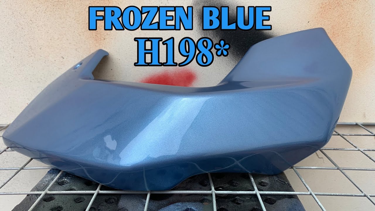 How to Spray Samurai Paint Frozen Blue H198*