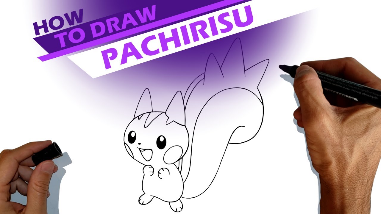 Pokémon Pachirisu - How to draw