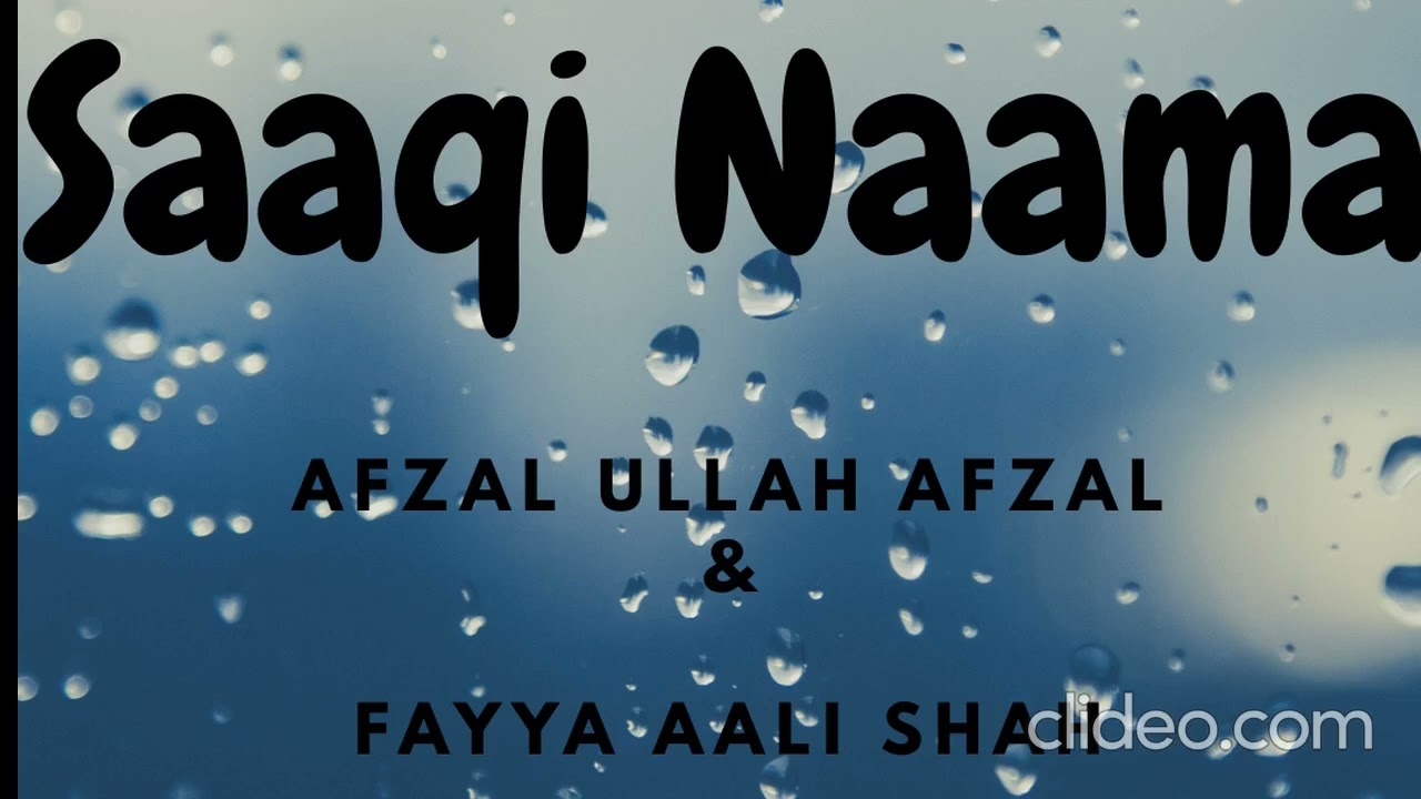 Saaqi Naama || afzal ullah afzal || Fayyaz Ali Shah || Chitrali khowar song