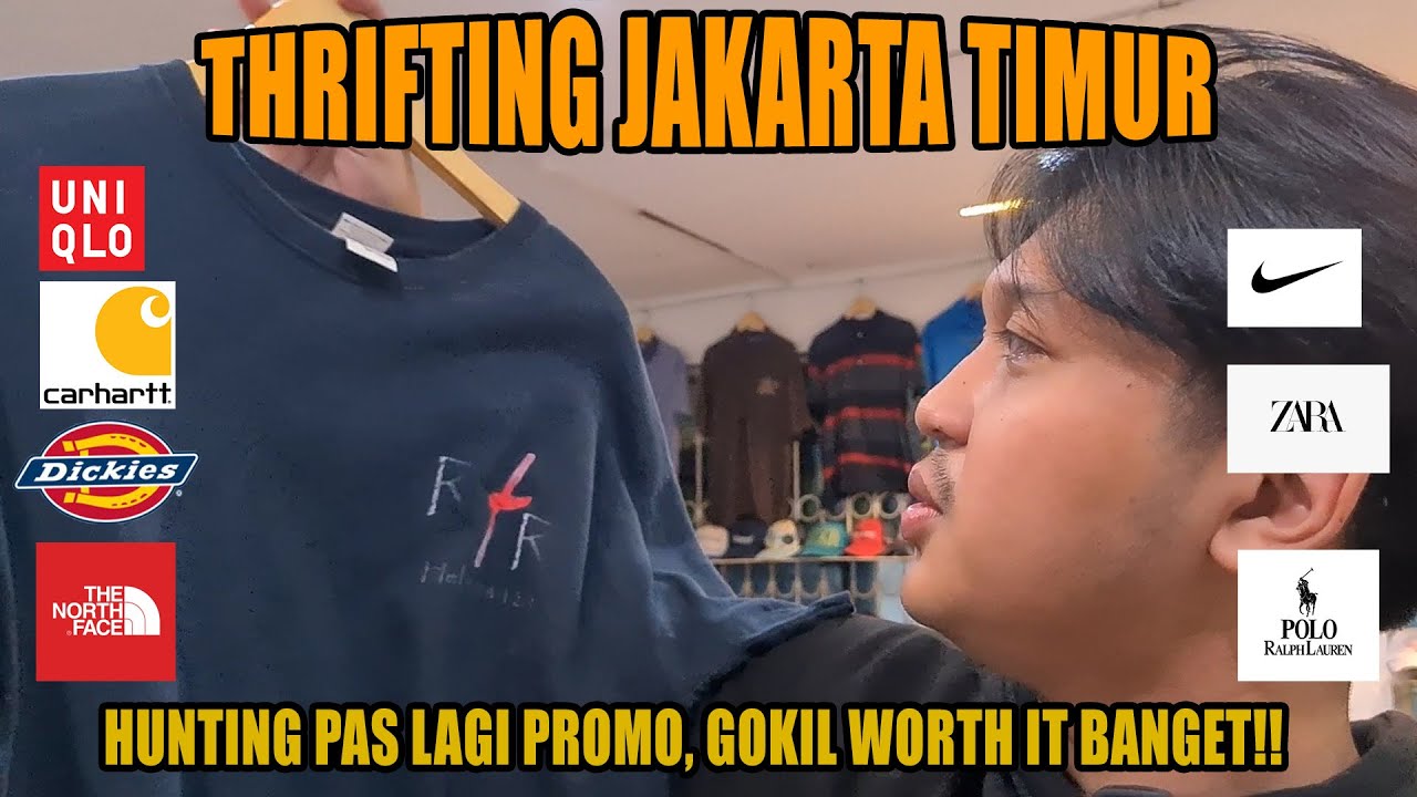 HUNTING PAS LAGI PROMO AFTER LEBARAN GOKIL!!! - THRIFTING JAKARTA TIMUR DI CENTRAL THRIFTING