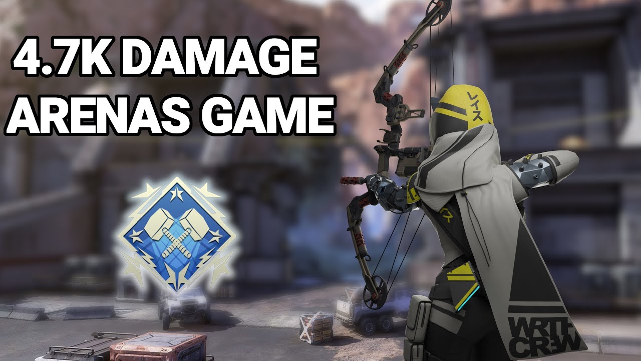 4.7K DAMAGE GAME W/ BOW IN ARENA?? | wrthcrw