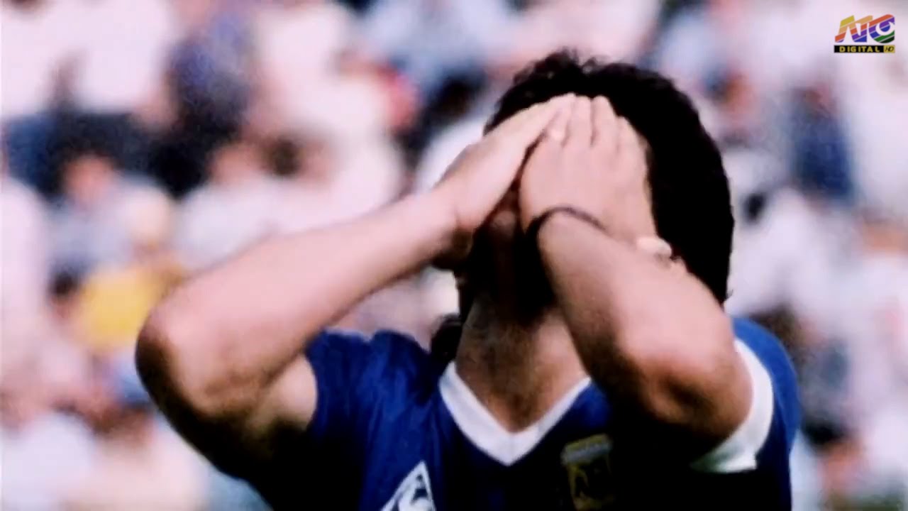 A Maradona no le sale una en M&eacute;xico 86