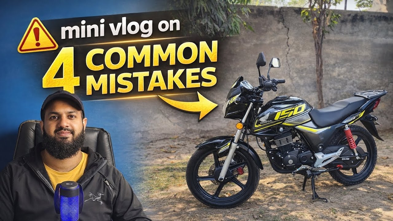4 common mistakes every motorcyclist is making | Vlog | technicalgull 