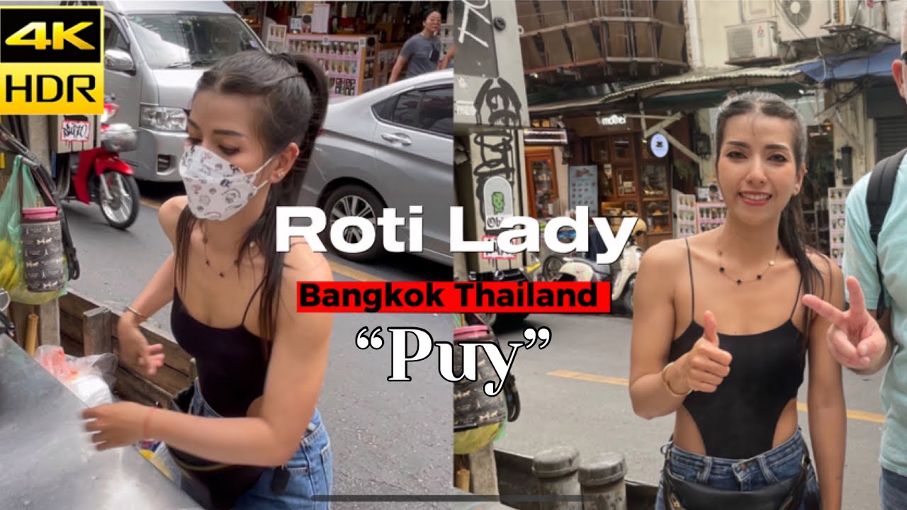 The Most Popular and Beautiful Rotti Lady in Bangkok | Roti Pandan