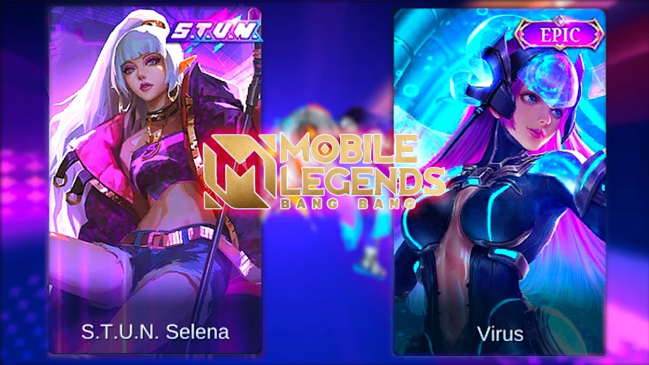 Selena | S.T.U.N. Skin VS Virus Skin | Mobile Legends Bang Bang