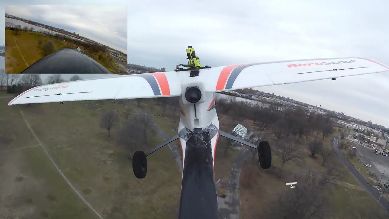 THREE FPV'D RC PLANES FORMATION SPEED RUN FLIGHT IN NYC.