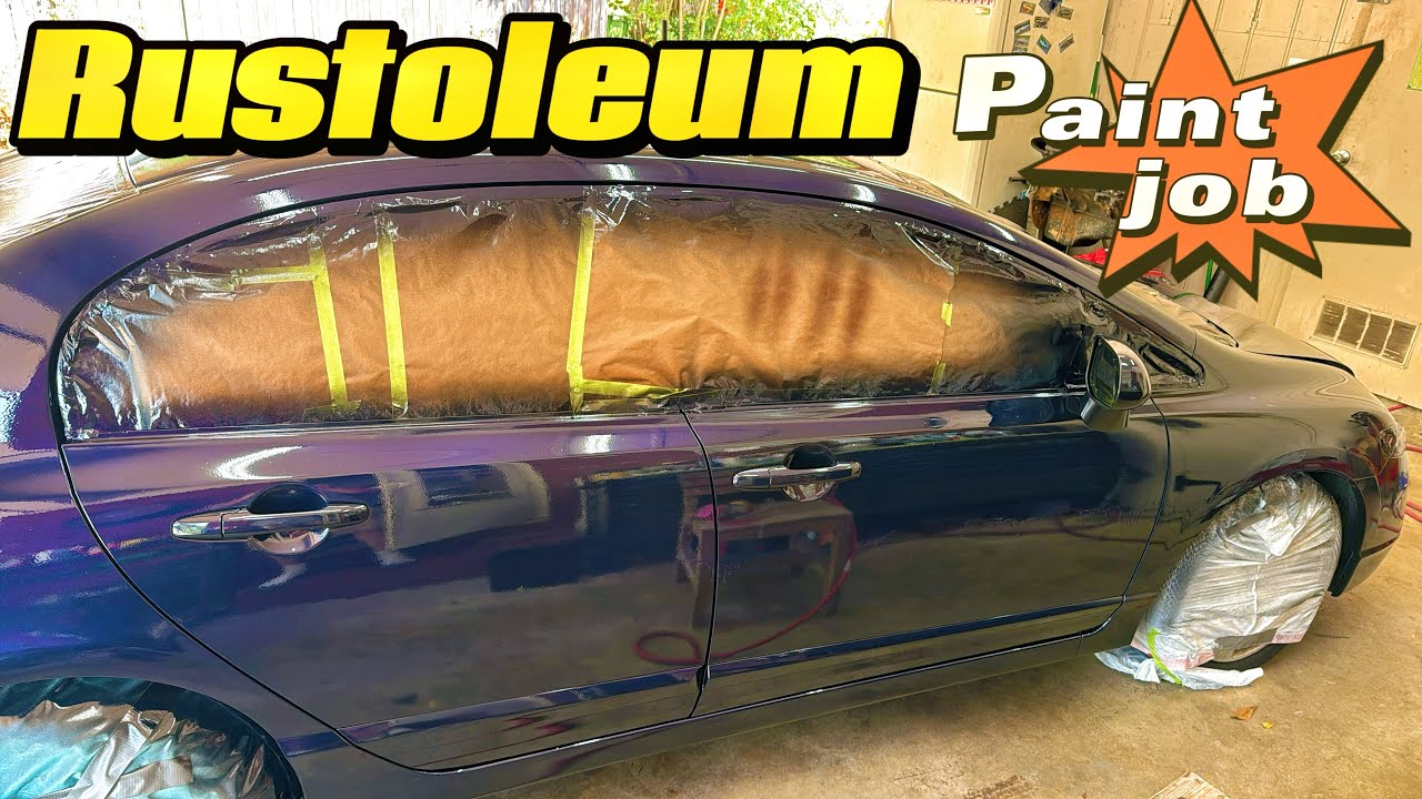 Дешевая покраска Rust-Oleum на ДОМУ {профессиональный результат?!}