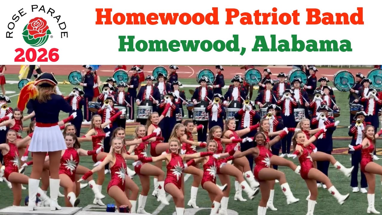 Rose Parade BANDFEST 2026 - Homewood Patriot Band (Homewood, Alabama)