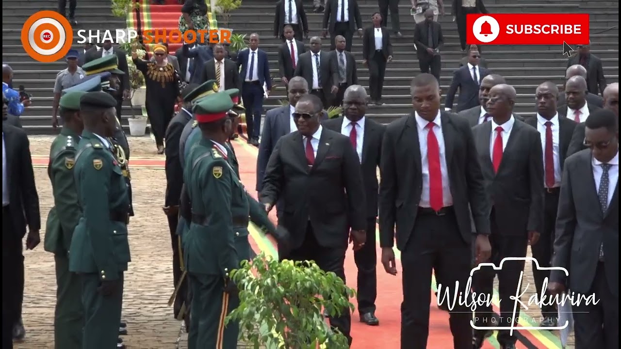 The Aura Was Loud! Acting President Chiwenga Exits Heroes Acre