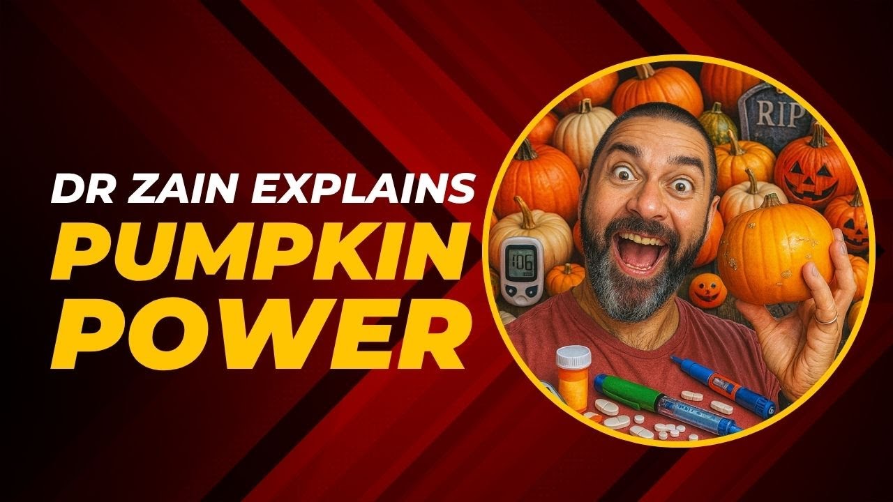Pumpkins for Diabetics - The Surprising Truth About This Halloween Superfood! #drzainexplains
