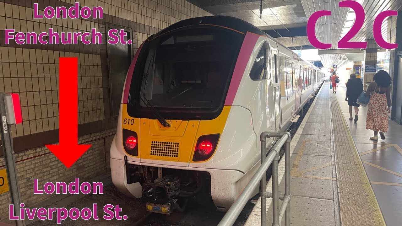 Going from London Fenchurch St to London Liverpool St with 'c2c'