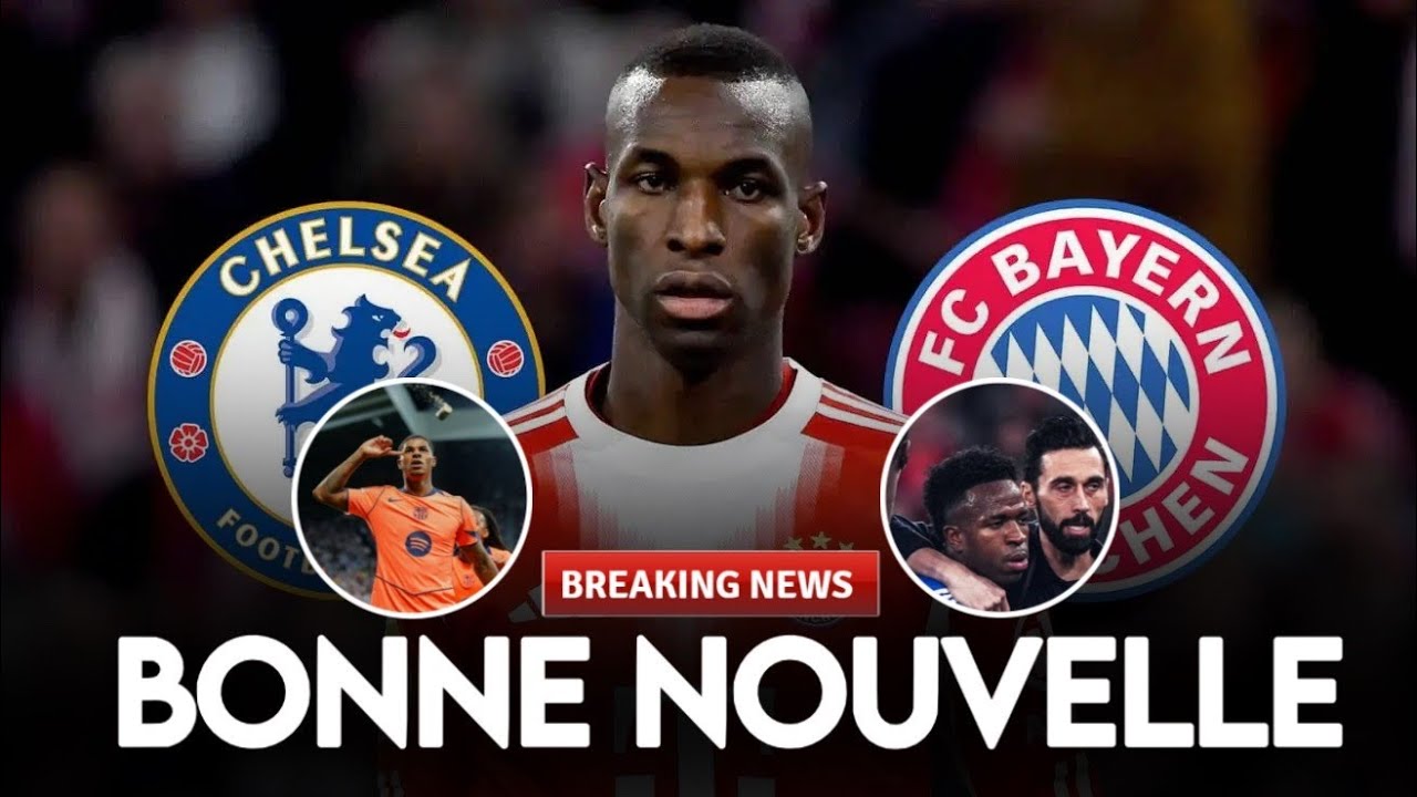 📰 : Jackson pourrait retourner à Chelsea, Rashford vers United, Coup de gueule de Vinicius...