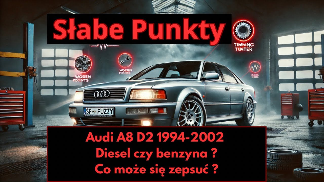 Audi A8 D2 Luksus,Czy skarbonka bez dna w 2025 roku ? Motofuzja Słabe Punkty #1
