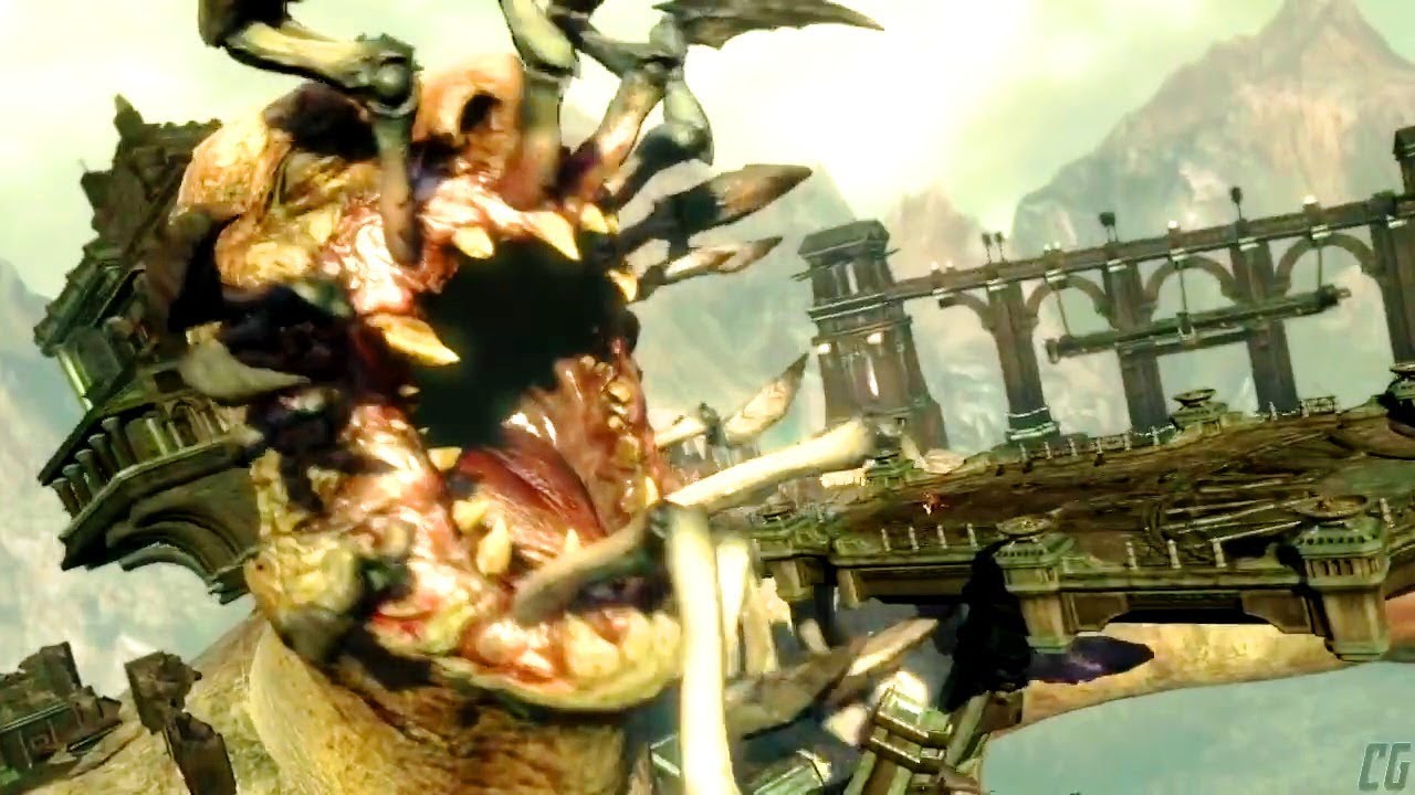GOD OF WAR - AEGAEON the HECATONCHIRES Dead Giant Boss Fight | God of War Ascension