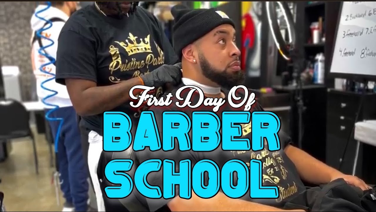 First Day Of Barber School