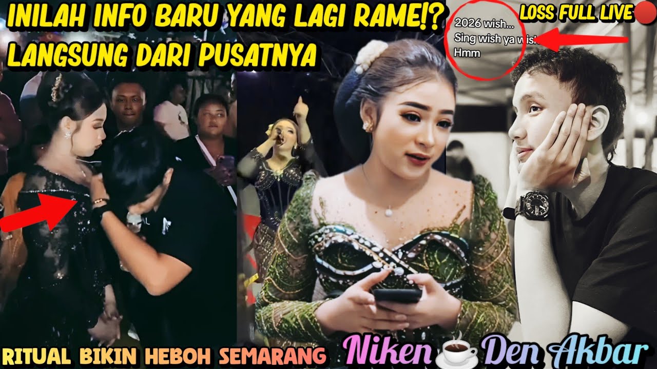 Inilah Pengakuan Loss Niken Salindry Di Tahun Baru Tenangkan Hati Den Akbar Live Ritual NS Semarang 