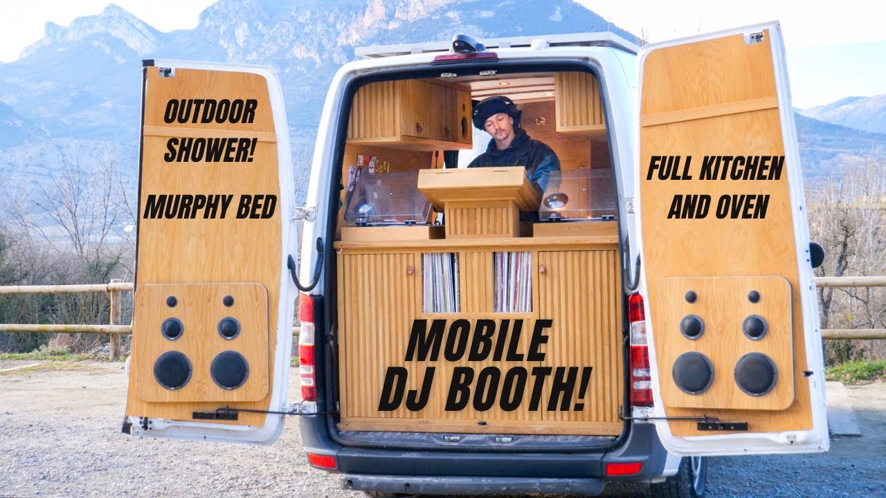 Unique Campervan Conversion with Full DJ Booth!