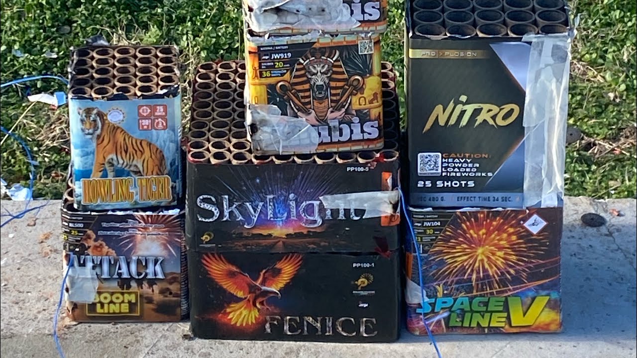 Il mio spettacolo pirotecnico di capodanno 2025/26🎆