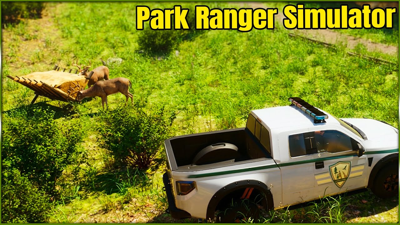 Tiere füttern und einzäunen  🦌 Park Ranger Simulator [s1e2]