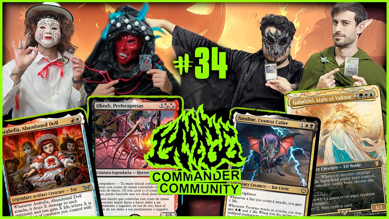 Partida de Halloween 🎃 con @ExezBlack | Arabella vs Zoraline vs Galadriel, Light of Valinor vs Obosh