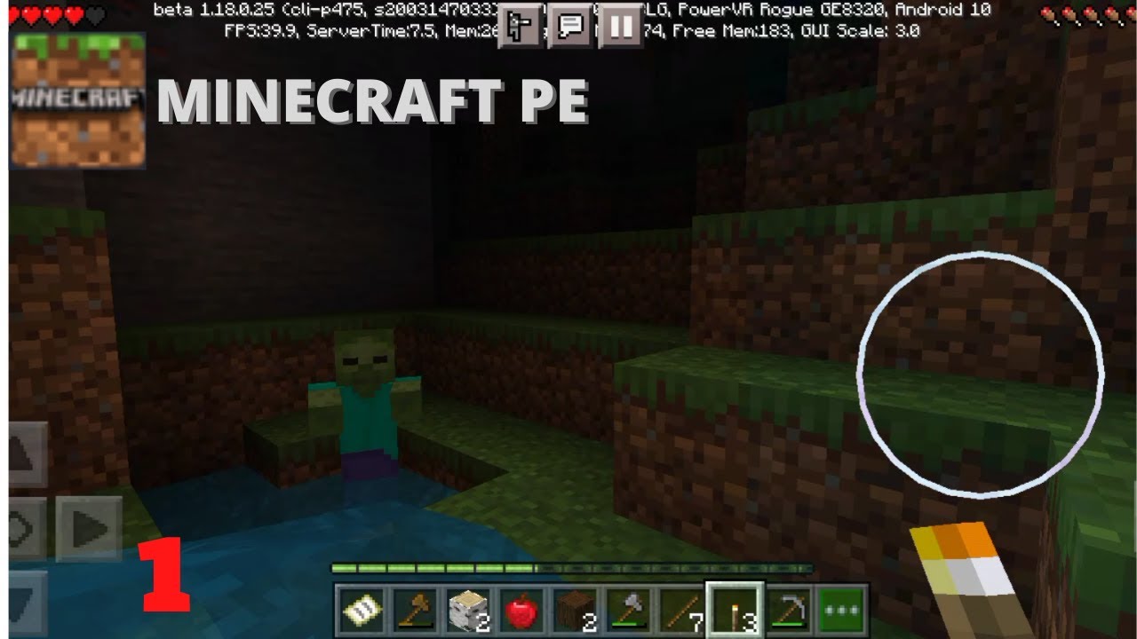 Minecraft: Pocket Edition 1.18 - Gameplay Walkthrough Part 1 (iOS, Android)