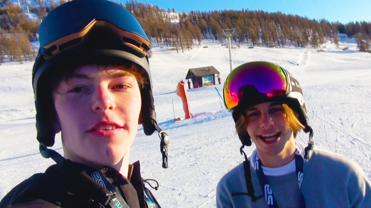 Een week op skireis met Thibau en Thibauld!