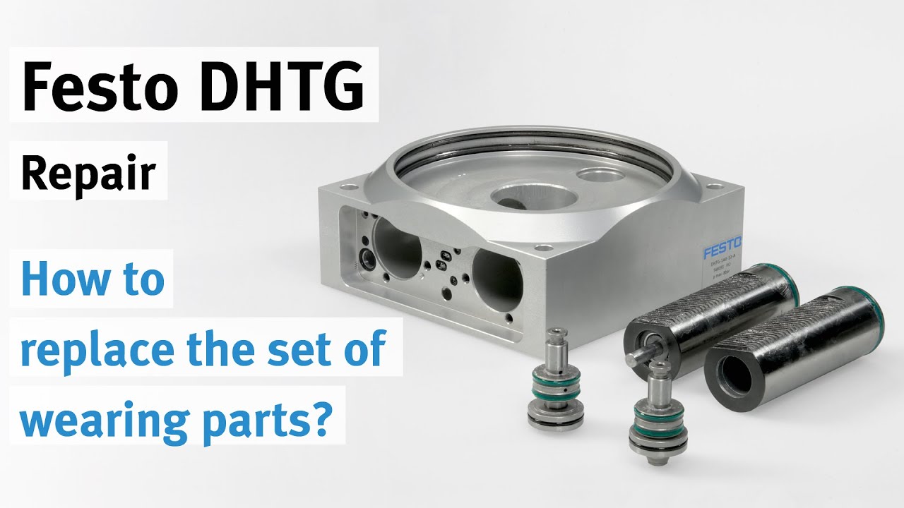 DHTG: Replacing the set of wearing parts (dynamic)