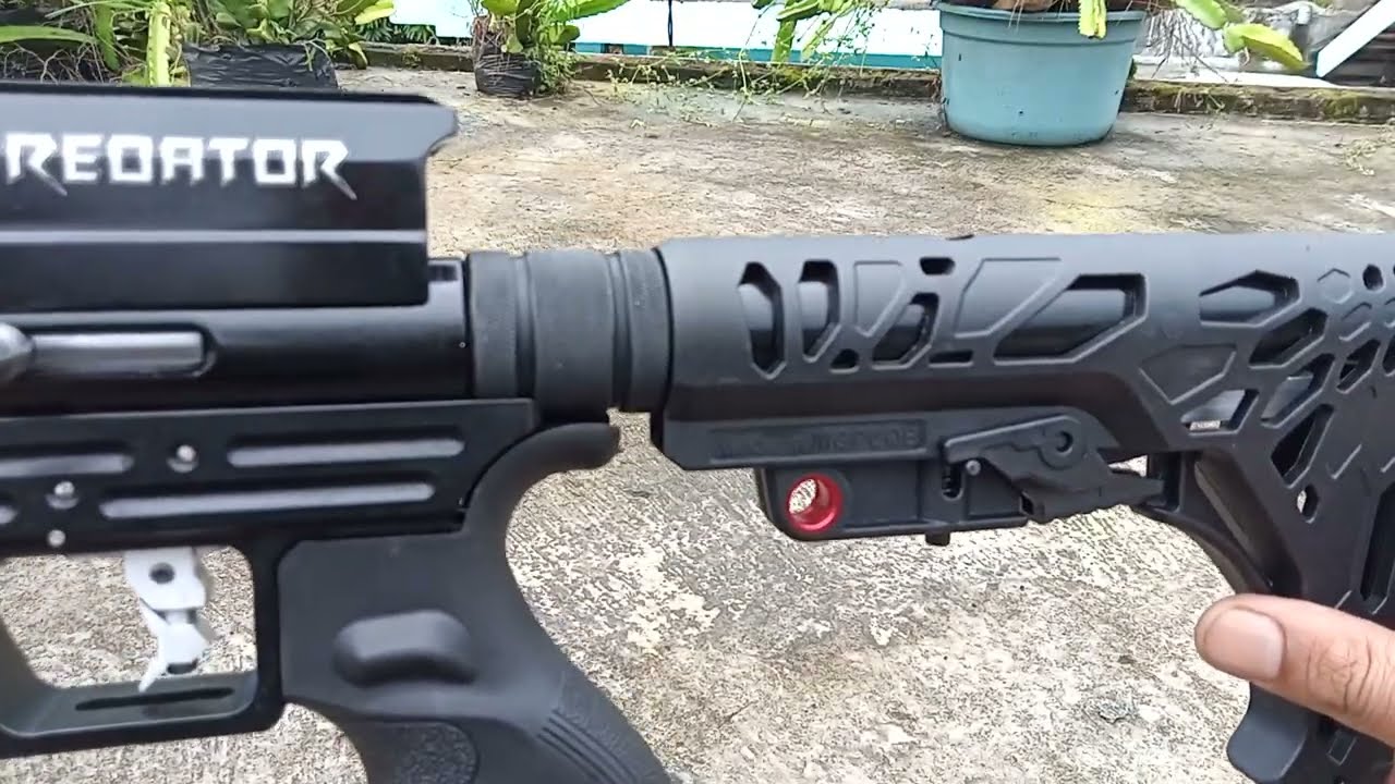 Review PCP predator tactical tabung titanium