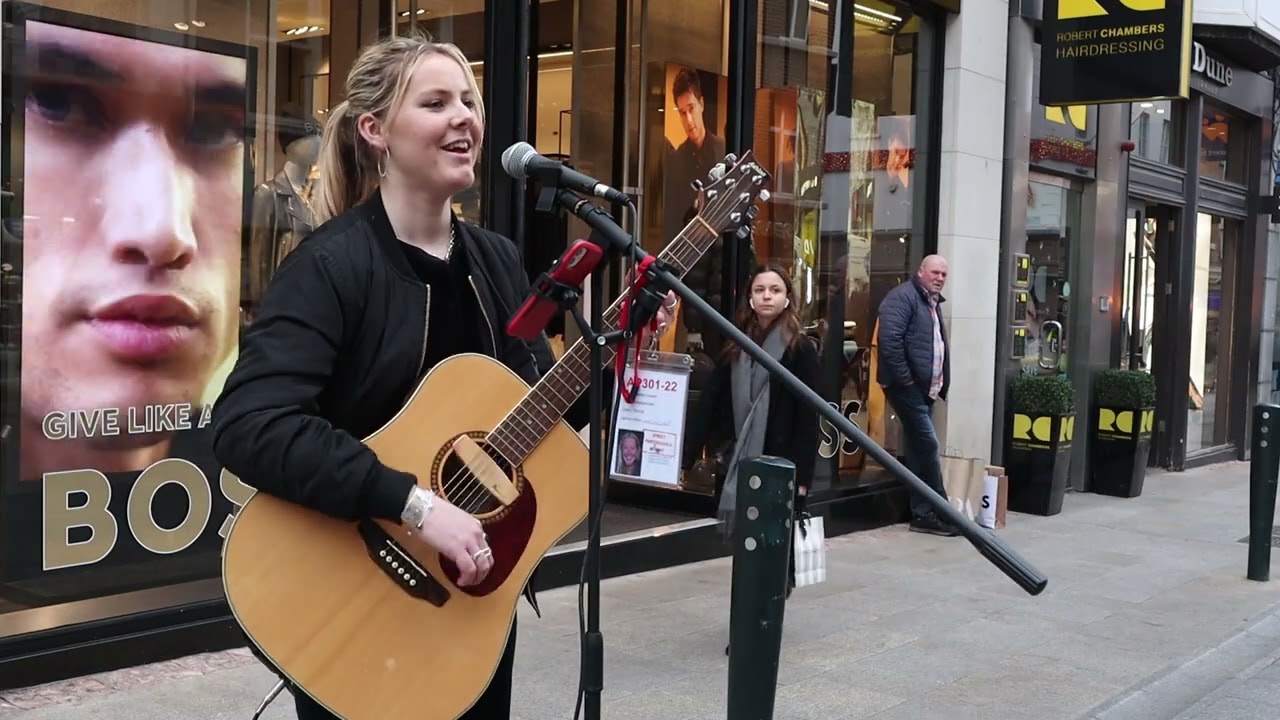 Introducing New Grafton Street Busker Tilly Cripwell with 