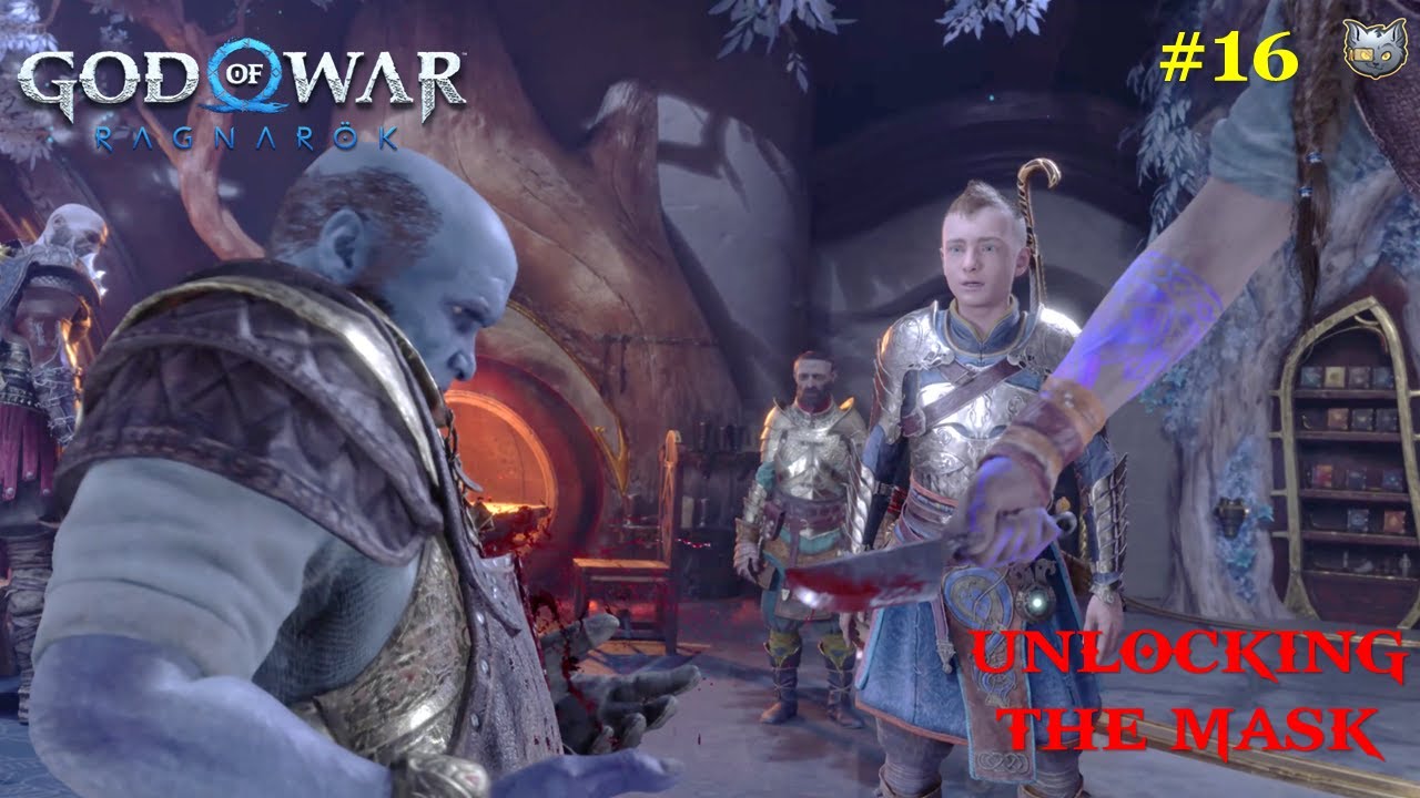 GOD OF WAR RAGNAROK FULL GAMEPLAY WALKTHROUGH  CHAPTER 16 UNLOCKING THE MASK